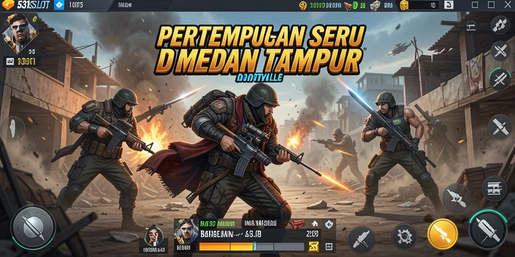 Gameplay Battle Royale yang menegangkan di 531SLOT.