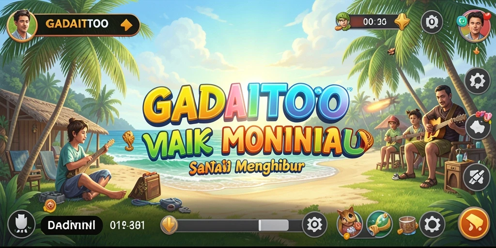 Screenshot gameplay GADAITOTO yang menarik dan penuh warna.