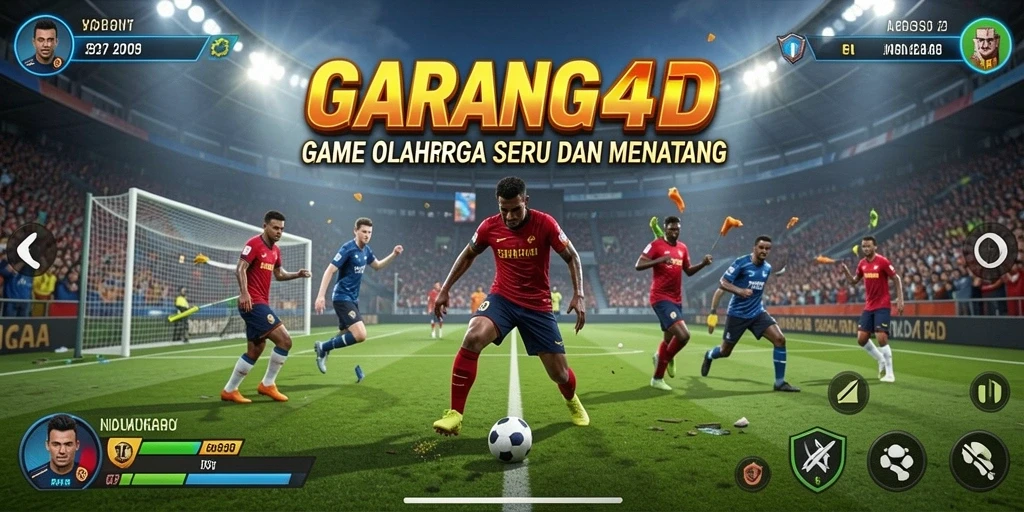 Tampilan gameplay GARANG4D dengan aksi olahraga yang mendebarkan.