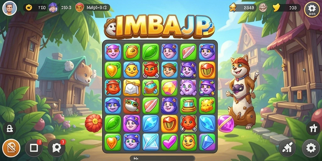 Tangkapan layar gameplay IMBAJP yang seru dan menantang.