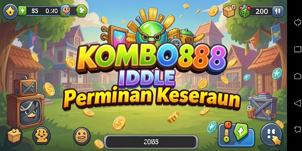 Tampilan gameplay KOMBO88 yang seru dan sederhana.