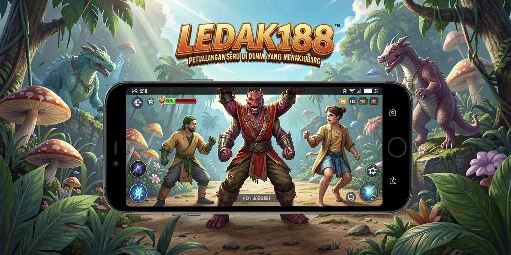 Gameplay LEDAK188 dengan grafis menakjubkan dan petualangan seru.
