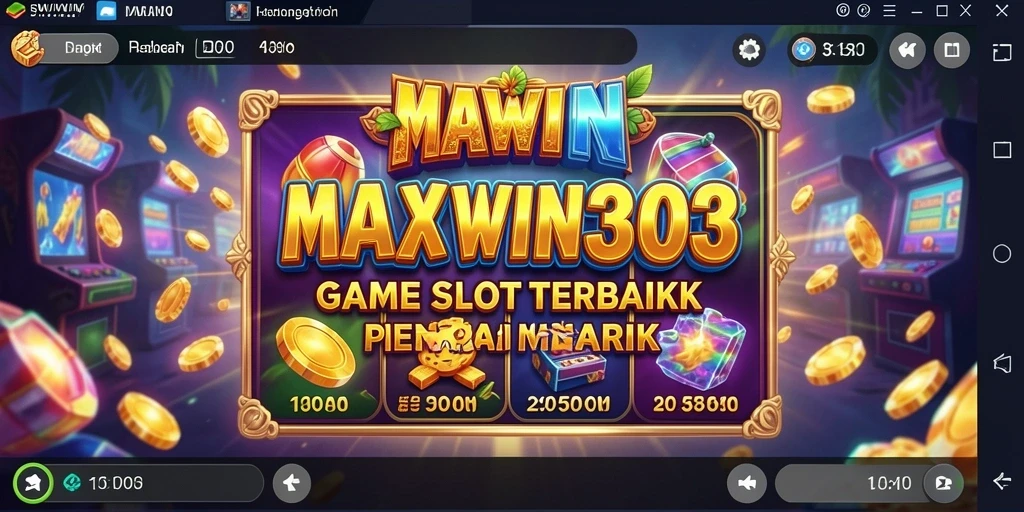 Tangkapan layar dari gameplay MAXWIN303 menampilkan pengalaman slot yang seru.