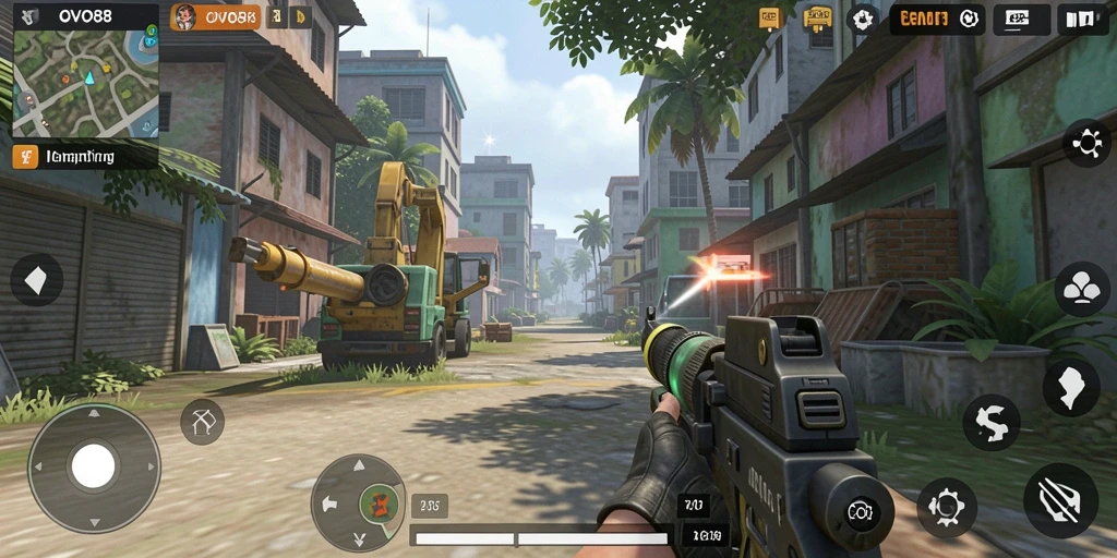 Tampilkan gameplay TPS OVO88 yang mendebarkan dan menegangkan.