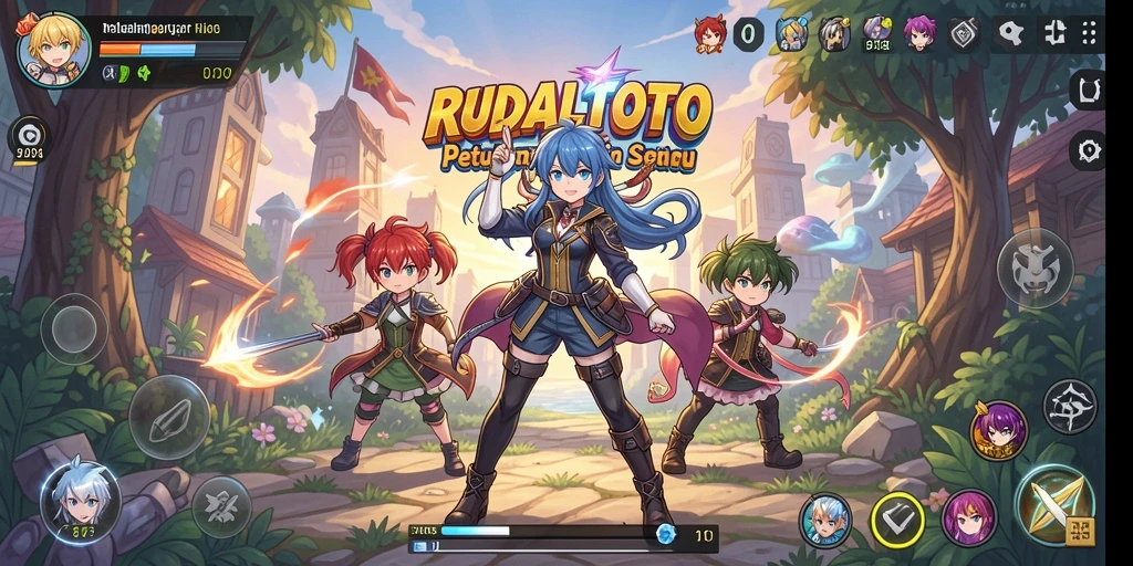 Gameplay seru dengan karakter Anime favorit dalam RUDALTOTO.