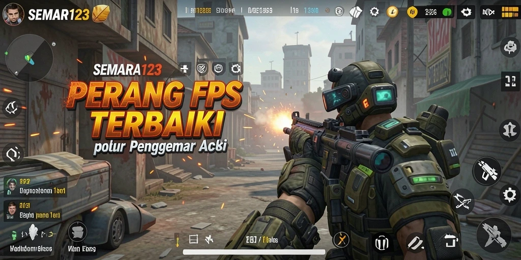 Gameplay SEMAR123 yang intens dan penuh aksi.