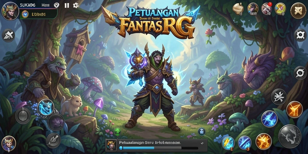 Gameplay SUKA86 yang penuh aksi dan petualangan di dunia fantasi.