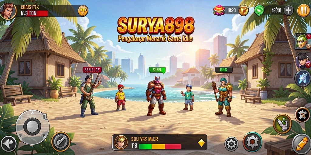 Tampilan gameplay menarik dari SURYA898 dalam genre Idle.