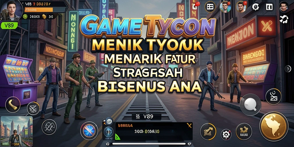 Tampilan menarik dalam permainan Tycoon V89 yang penuh strategi.